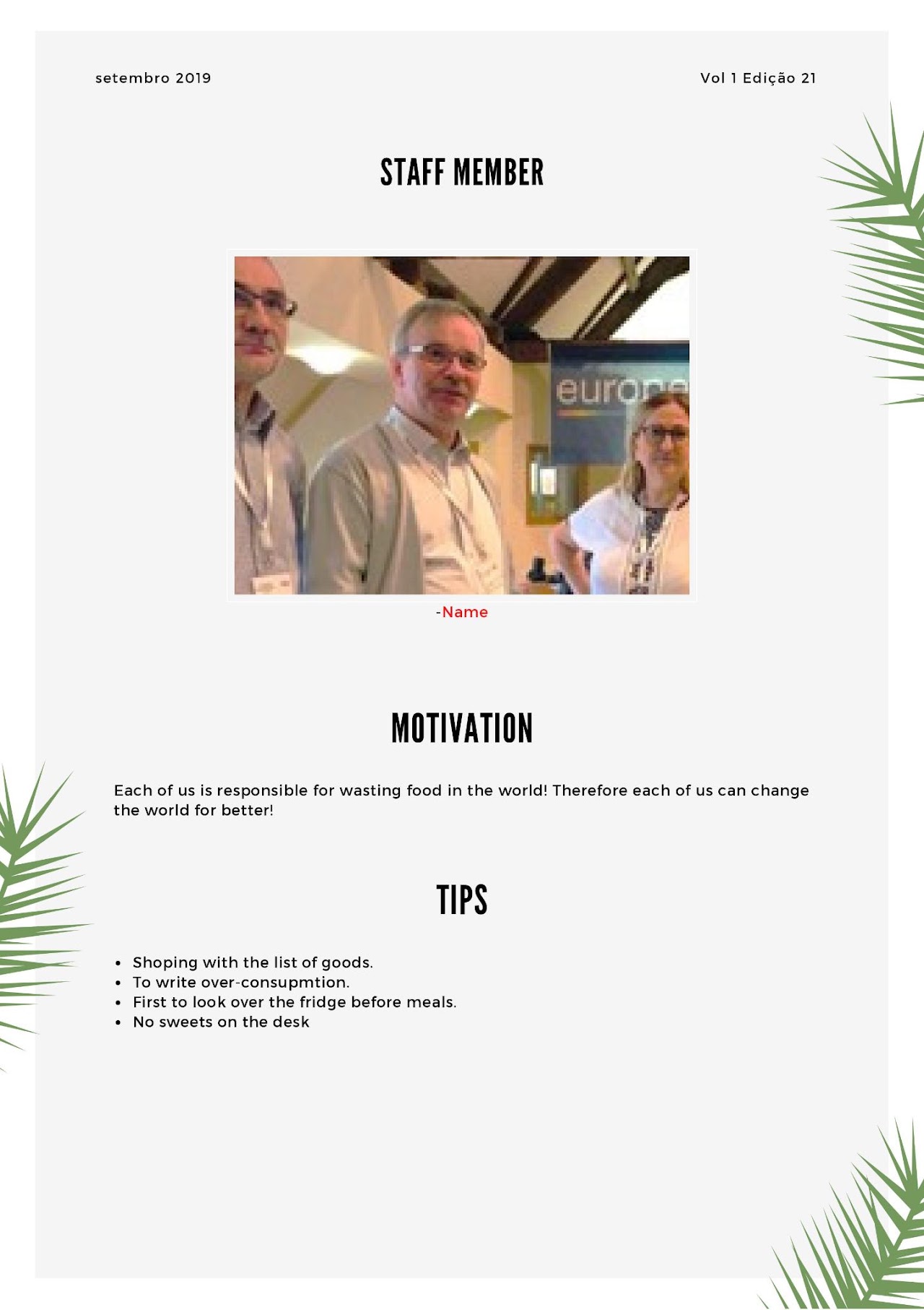 Staff member